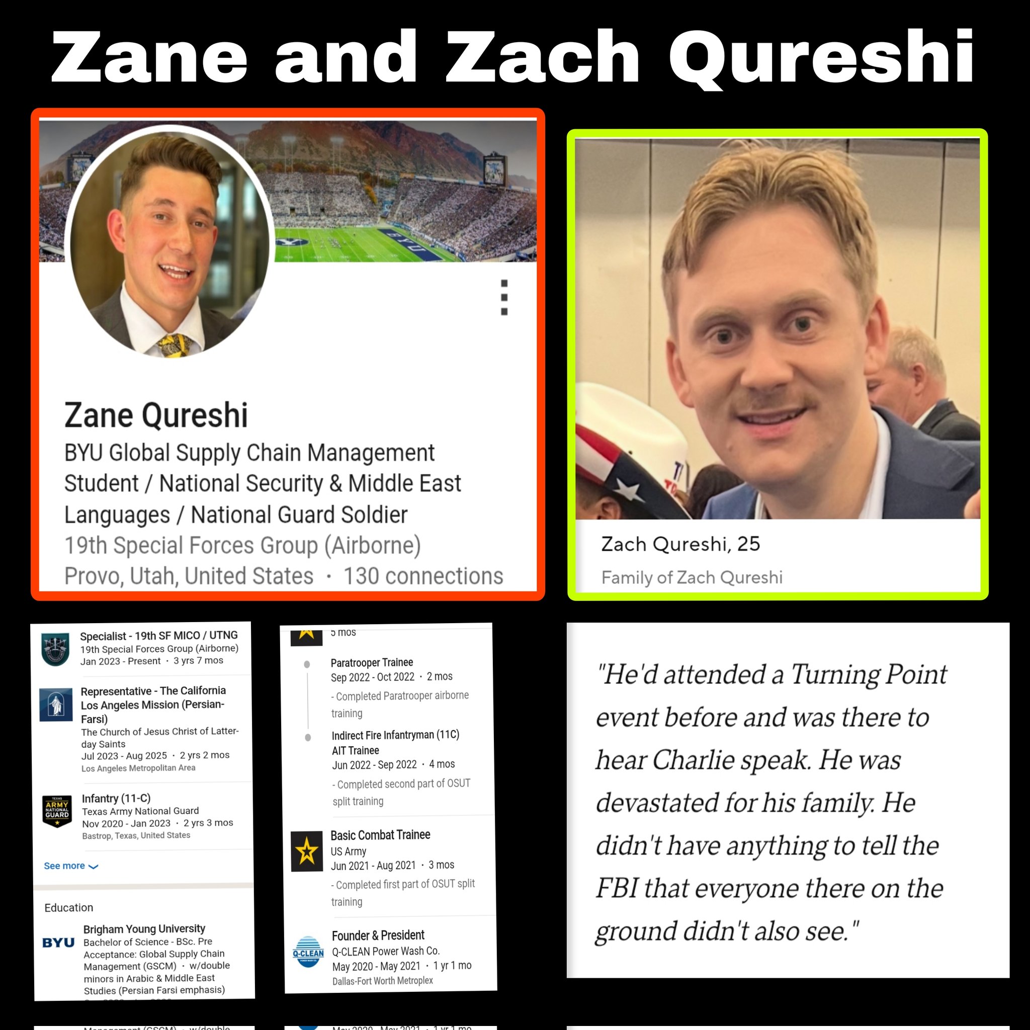 Image posted with the July 18, 2026 teaser naming the Qureshi brothers