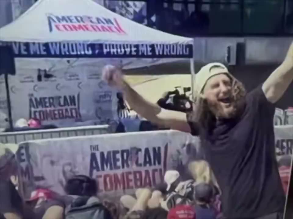 The Music-Backed Edit of the Man With His Fist in the Air