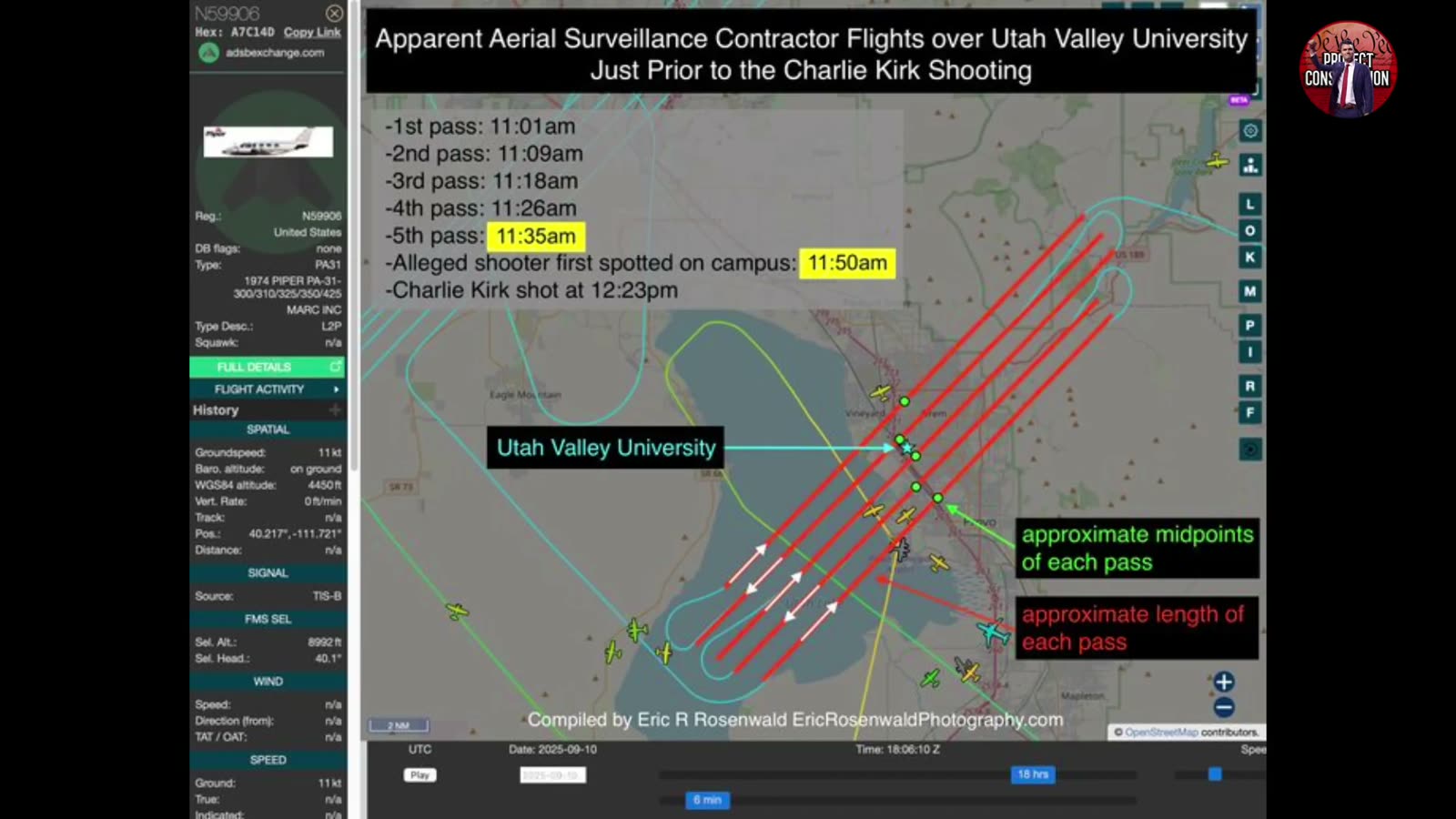The Survey Contractor: Flight Lines And Aerial Imagery Over UVU