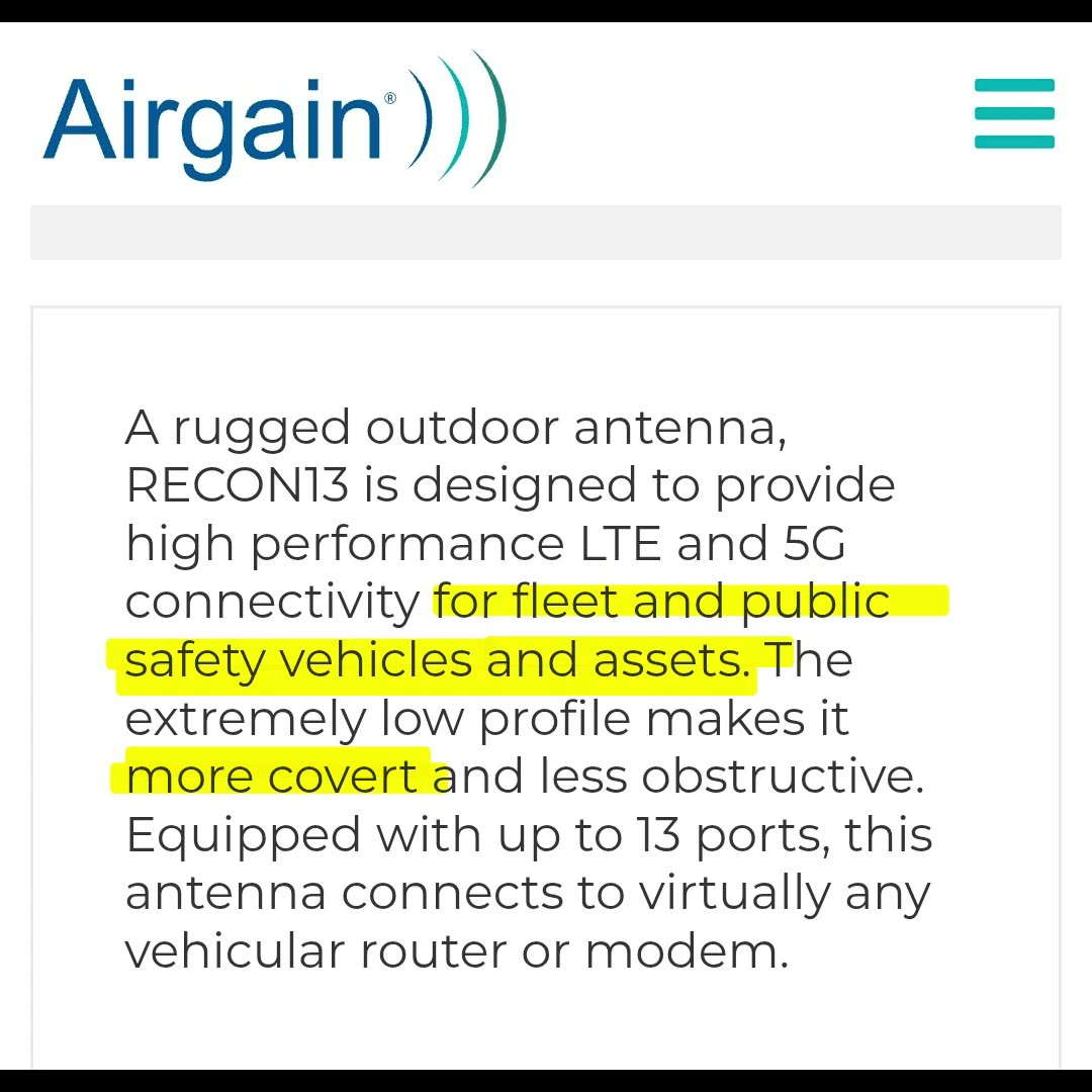 @DiligentDenizen - RETCON13 5G tactical comms mast compared to antenna at UVU