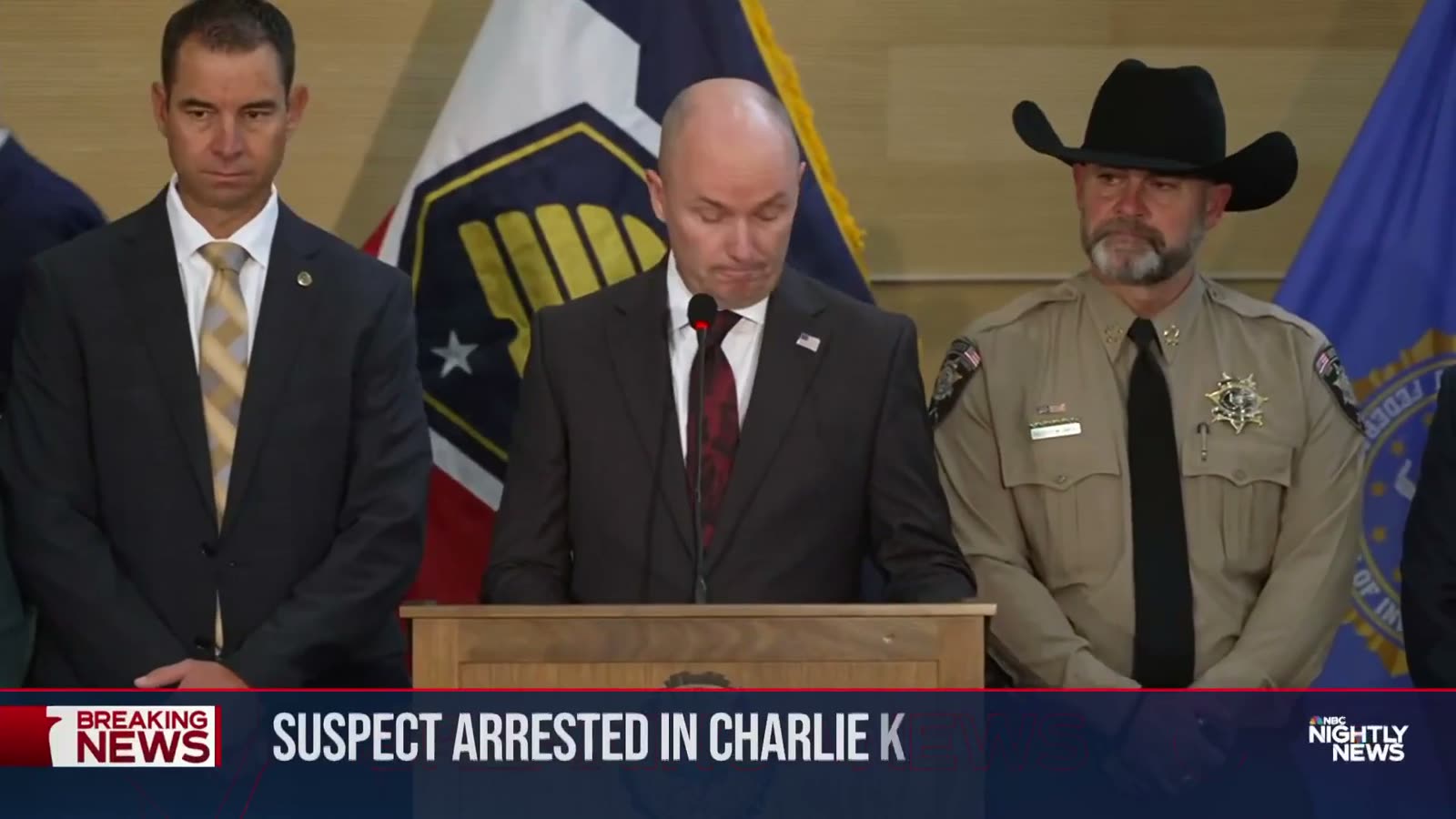 NBC Nightly News: The Arrest Announcement, 33 Hours On
